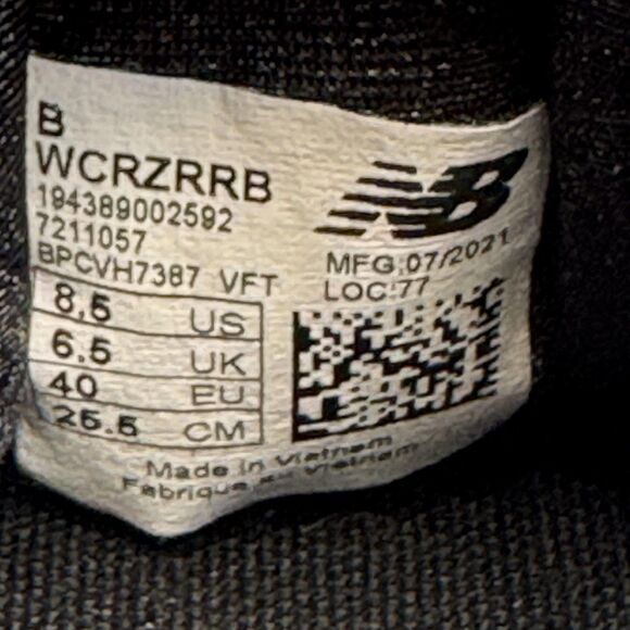 New Balance Shoes Womens Size 8.5 Black Fresh Foam Cruz Knit Running WCRZRRB - Picture 9 of 10